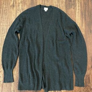 a new day Women's Charcoal Cardigan Sweater
